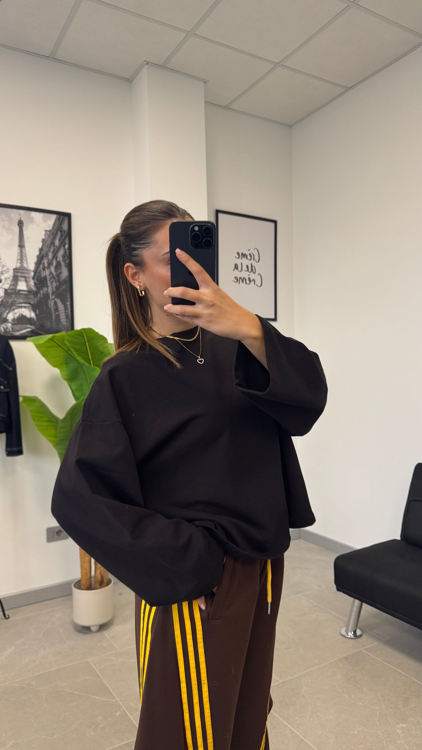 MAGLIA OVER BASIC “FELPATA”