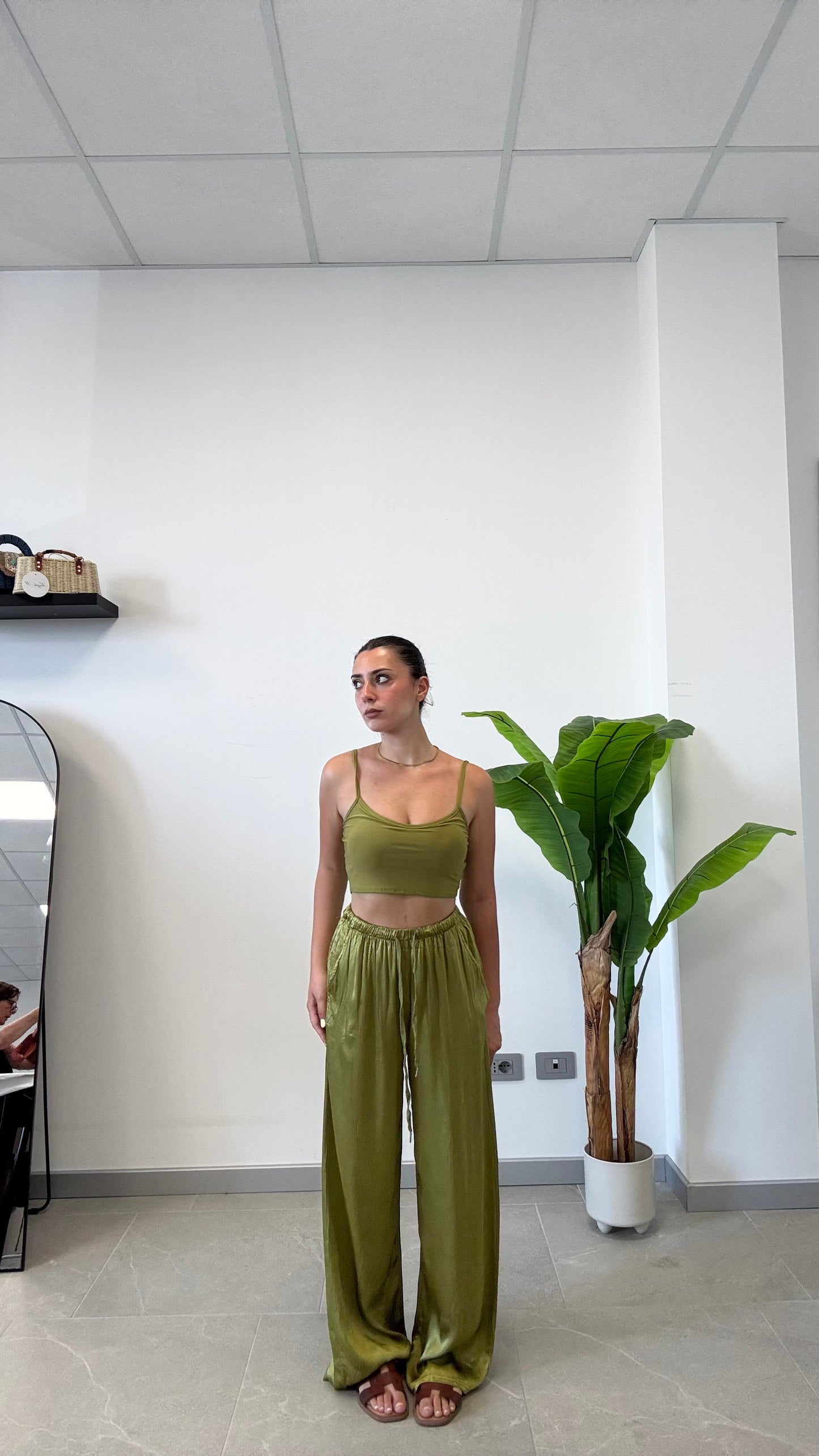 PANT SYLVIE “SATIN”