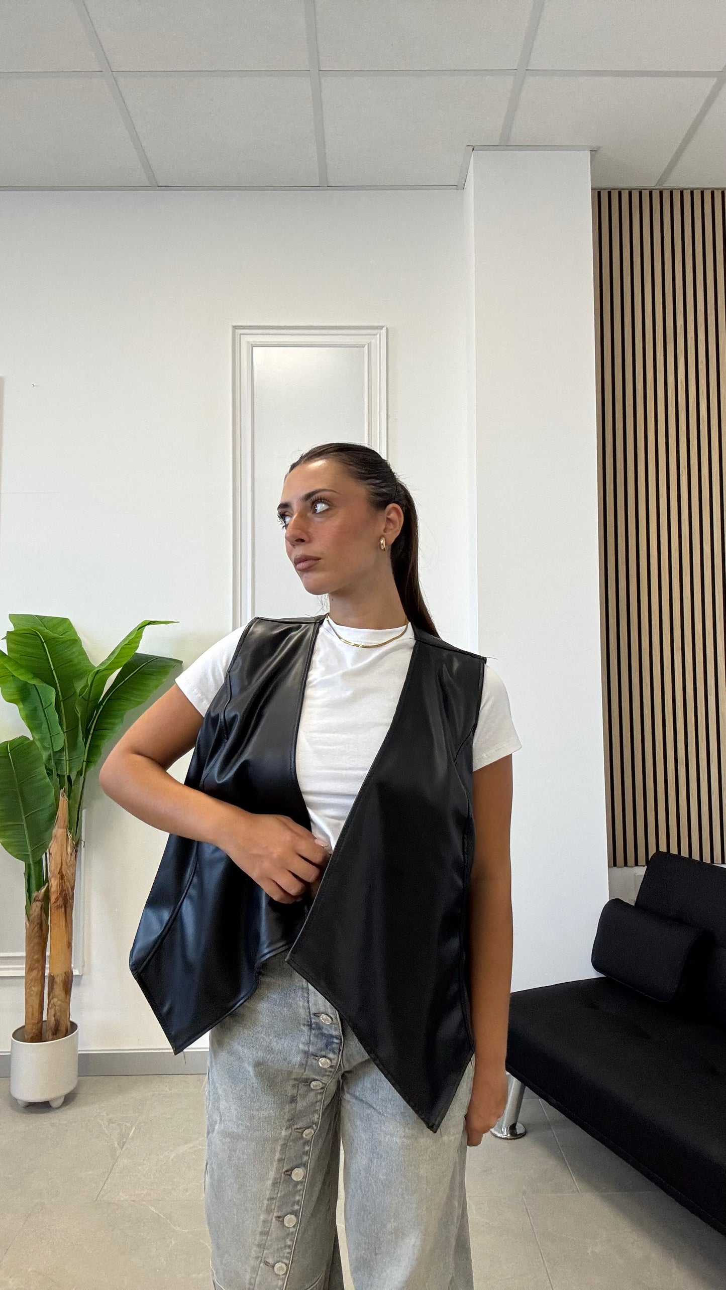 GILET ECOPELLE “ROCK”