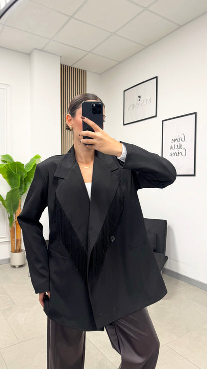 BLAZER OVER SIZE “FRANGE”