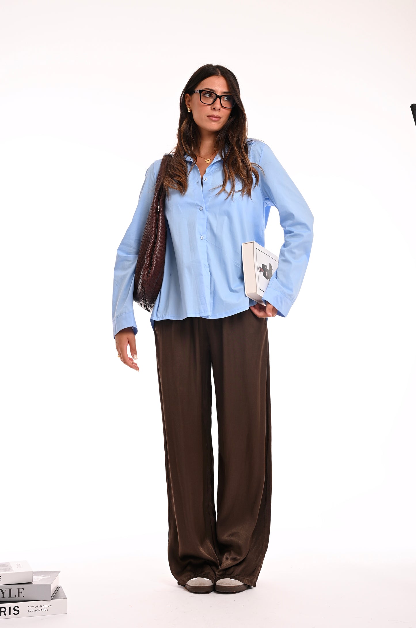 PANT SYLVIE “SATEN”