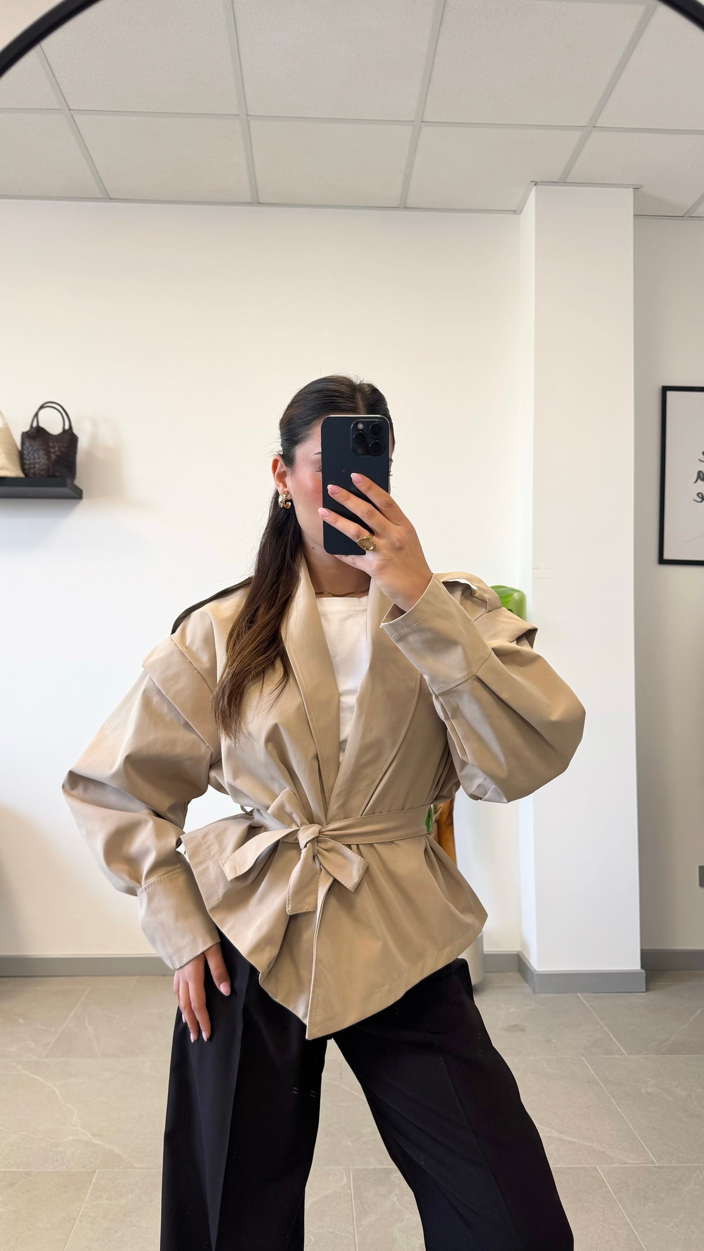 TRENCH IN COTONE “MICHELA”