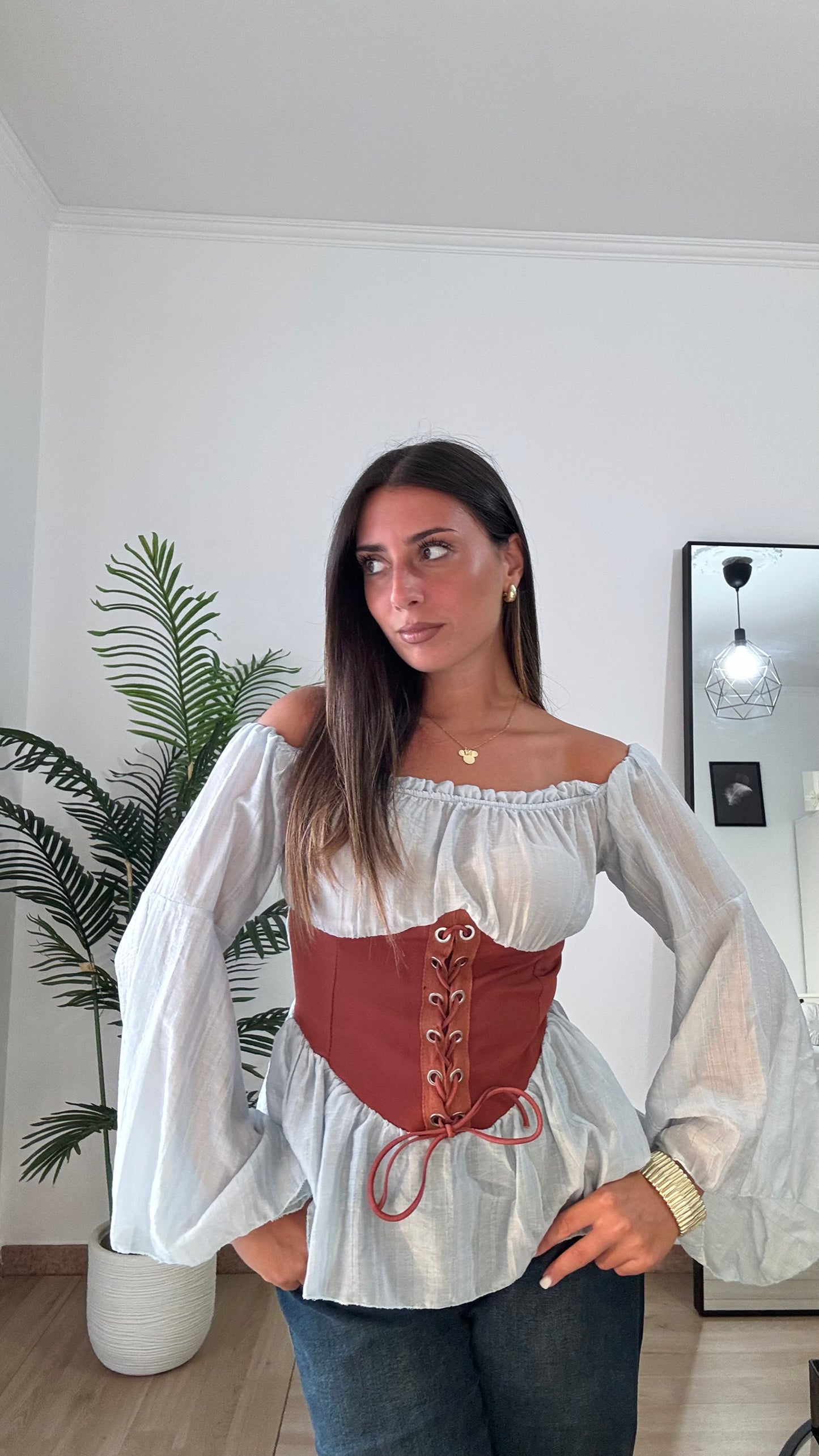 CAMICIA “BUSTIER”