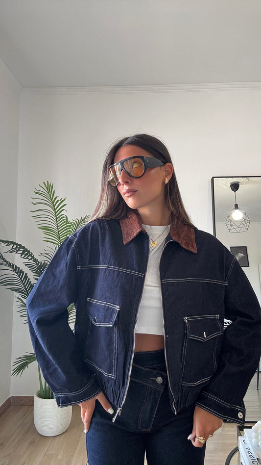 BOMBER DI “JEANS”