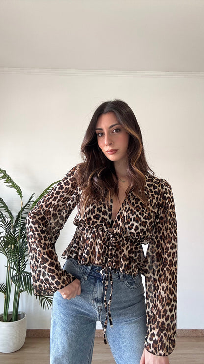 CAMICIA VELATA “LEO”