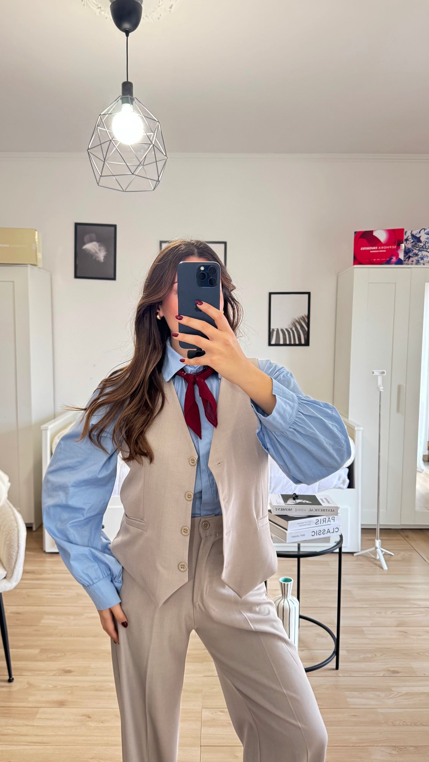 COORD SET GILET “MIRANDA”