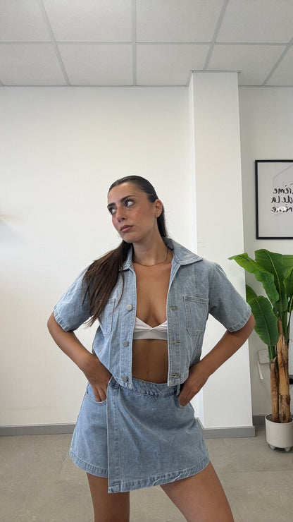 COORD JEANS CON GONNA