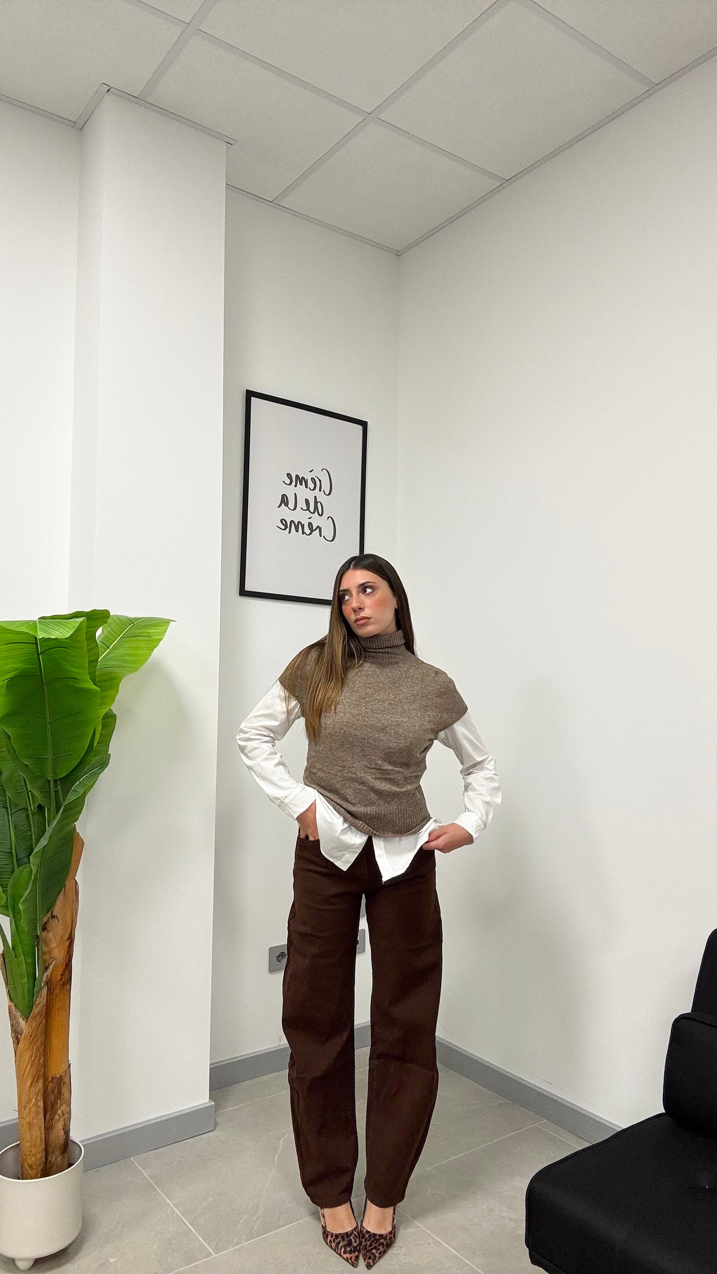 JEANS BROWN “5798”