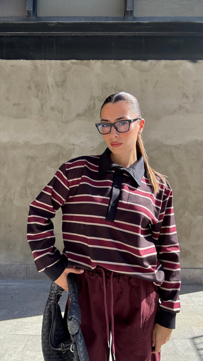 POLO A RIGHE “SCHOOL”