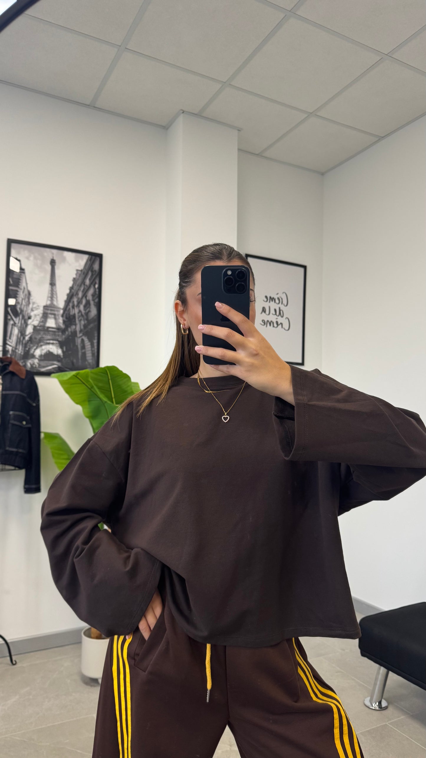 MAGLIA OVER BASIC “FELPATA”