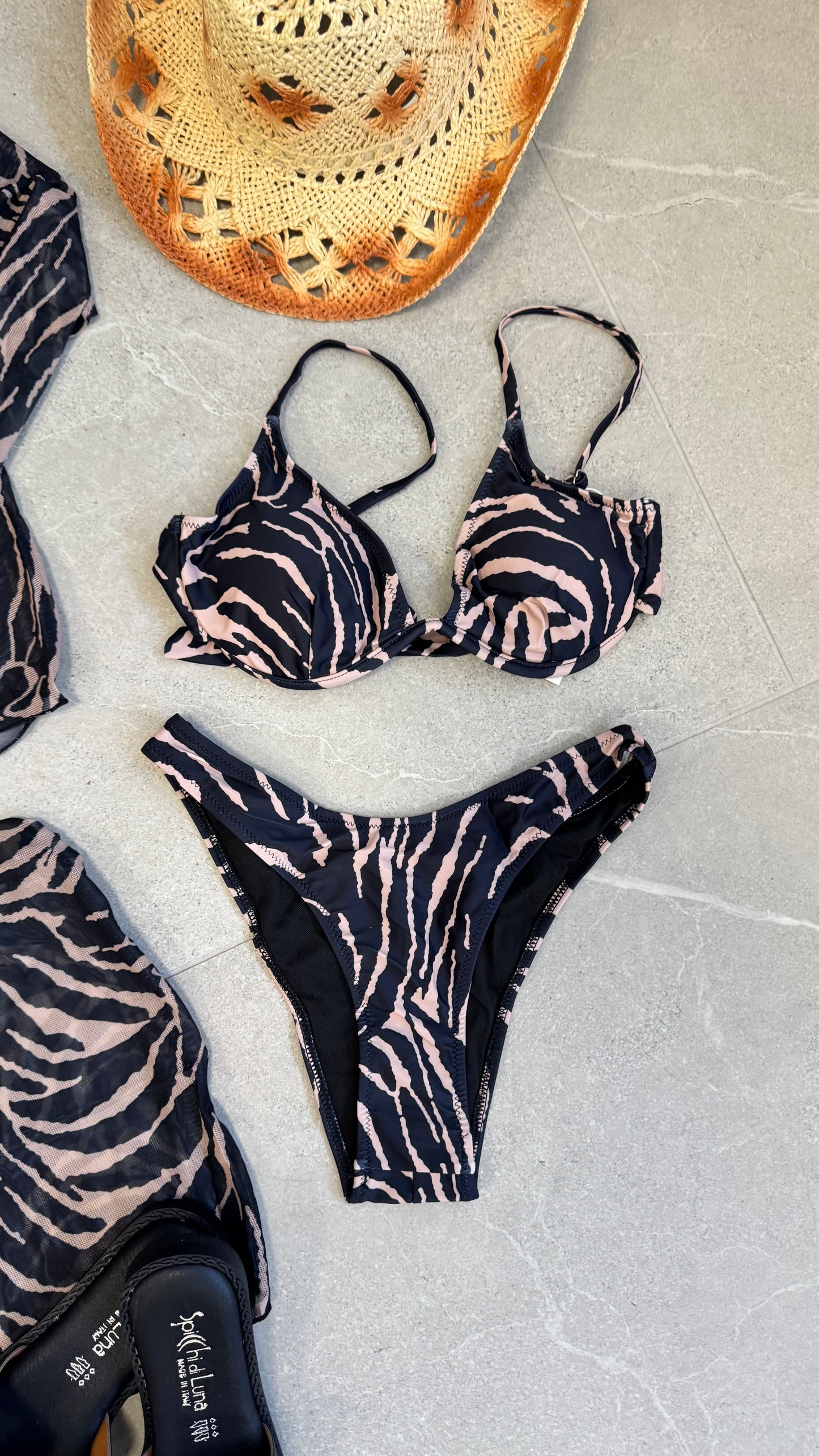 BIKINI 4 PEZZI “ZEBRA”