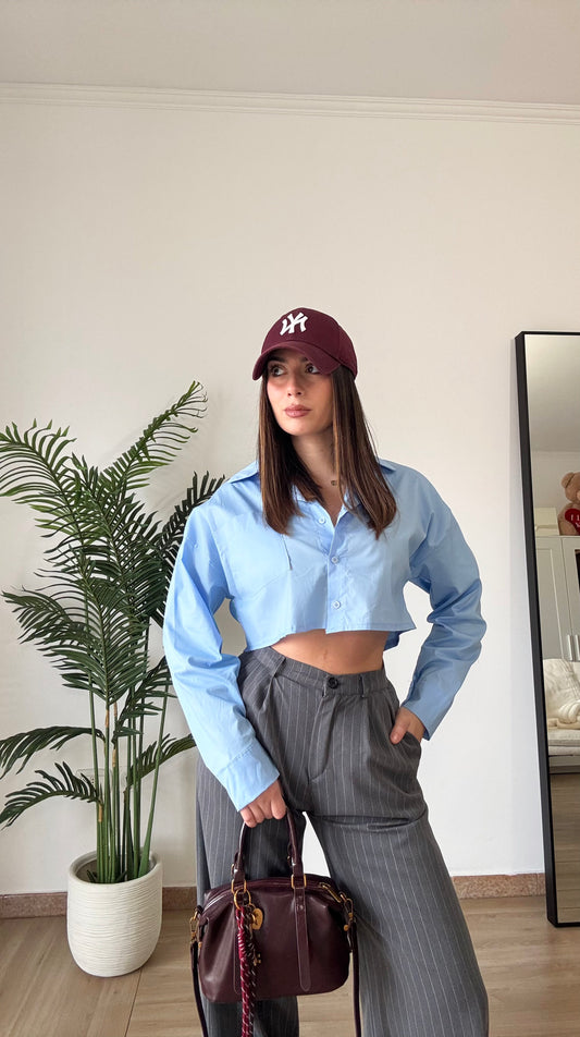 CAMICIA CROP