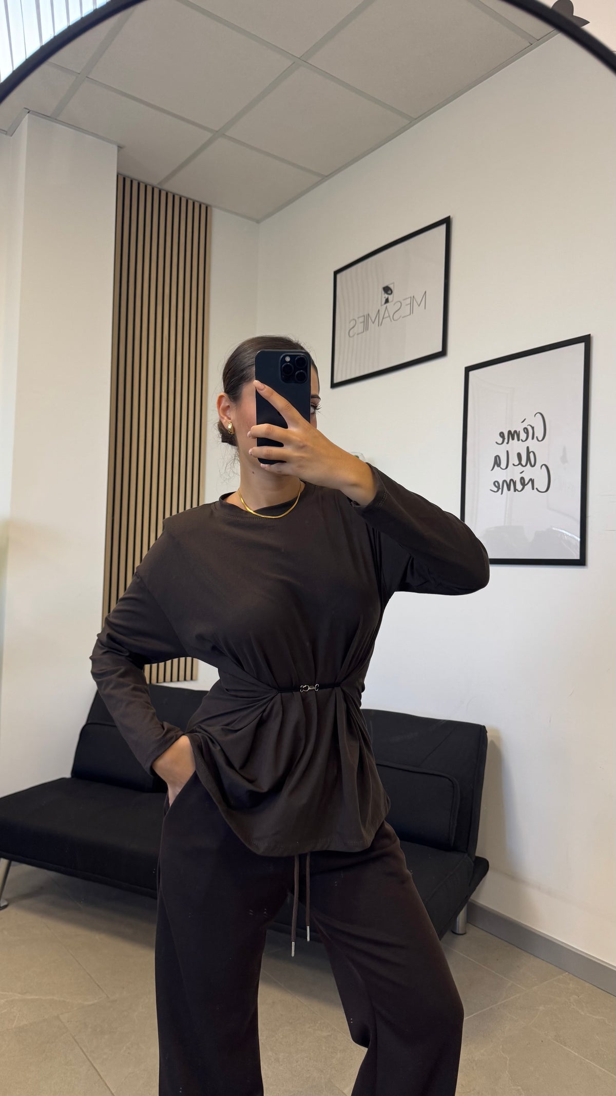 MAGLIA con gancio “CLESSIDRA”