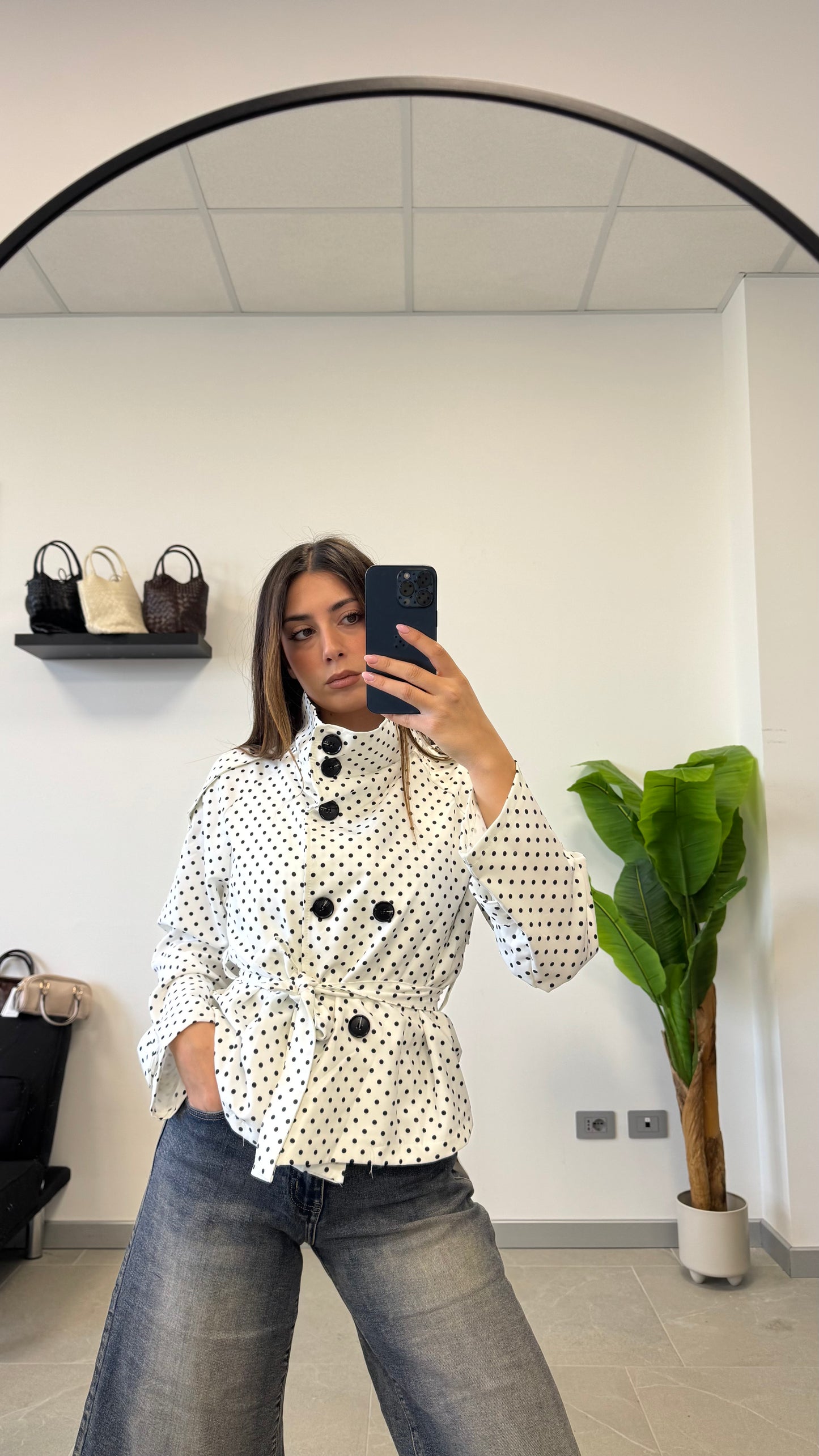 TRENCH MADAME “POIS”
