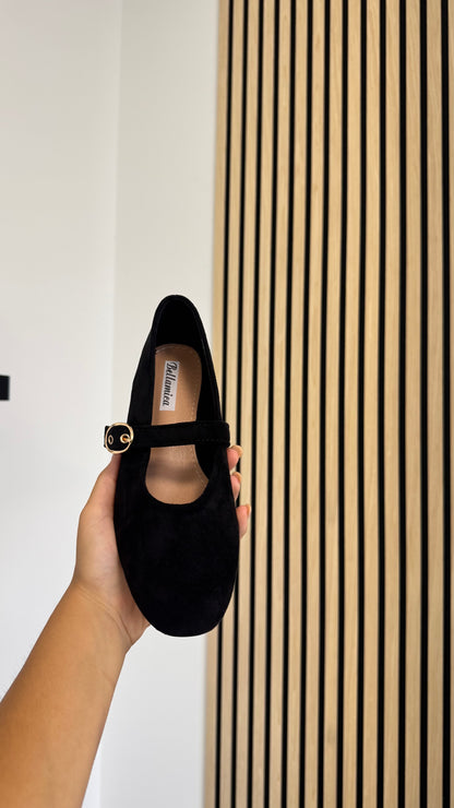 BALLERINA in camoscio “BASIC”