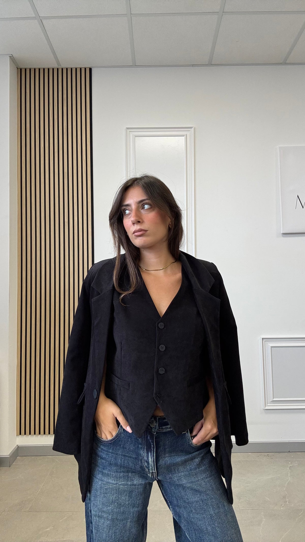 BLAZER in vellutino “MIRANDA”