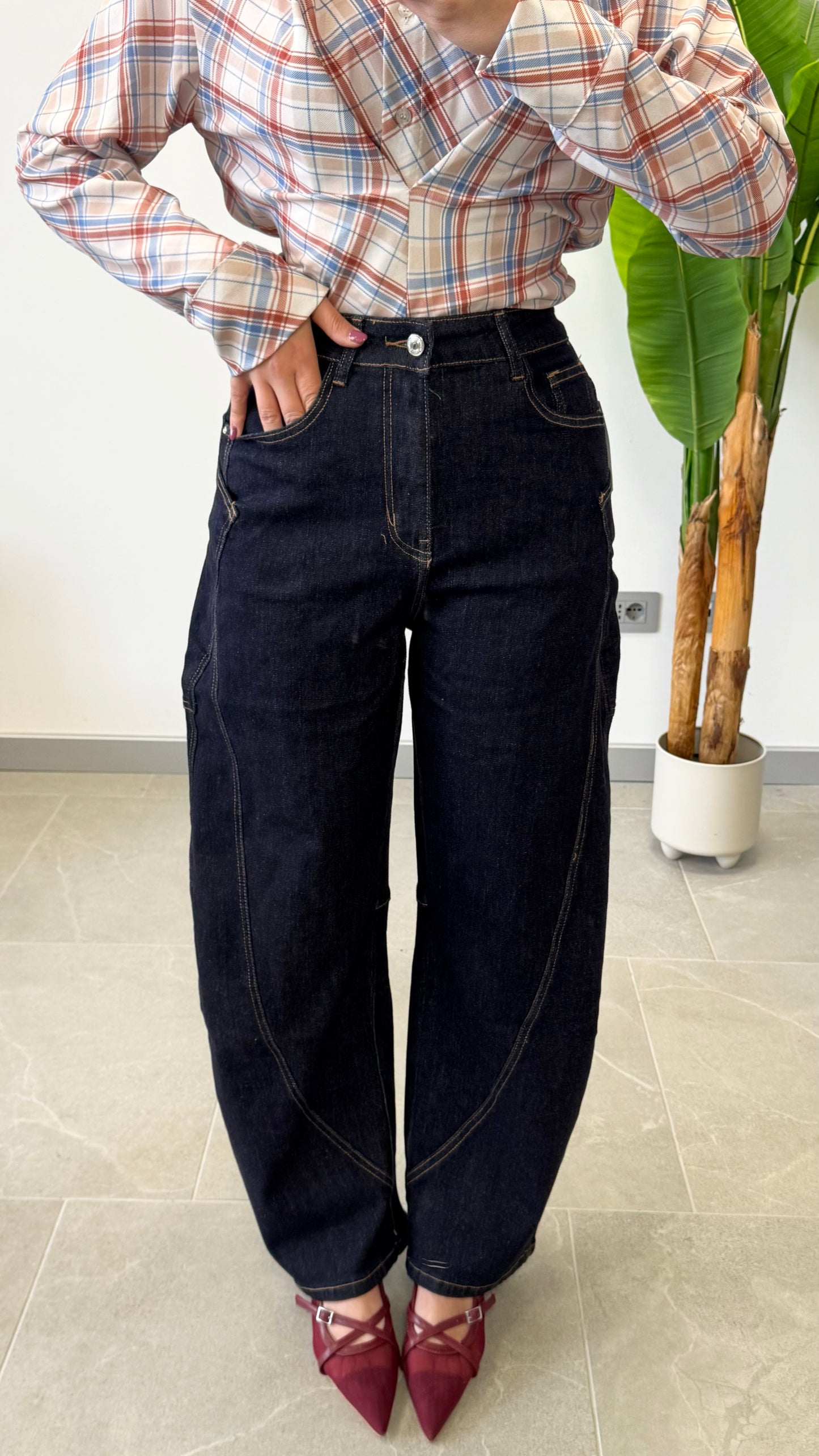 JEANS BALLOON LAVAG ZERO