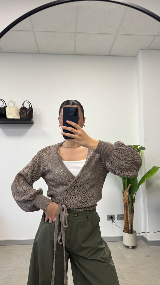 CARDIGAN IN FILO “GINNY”