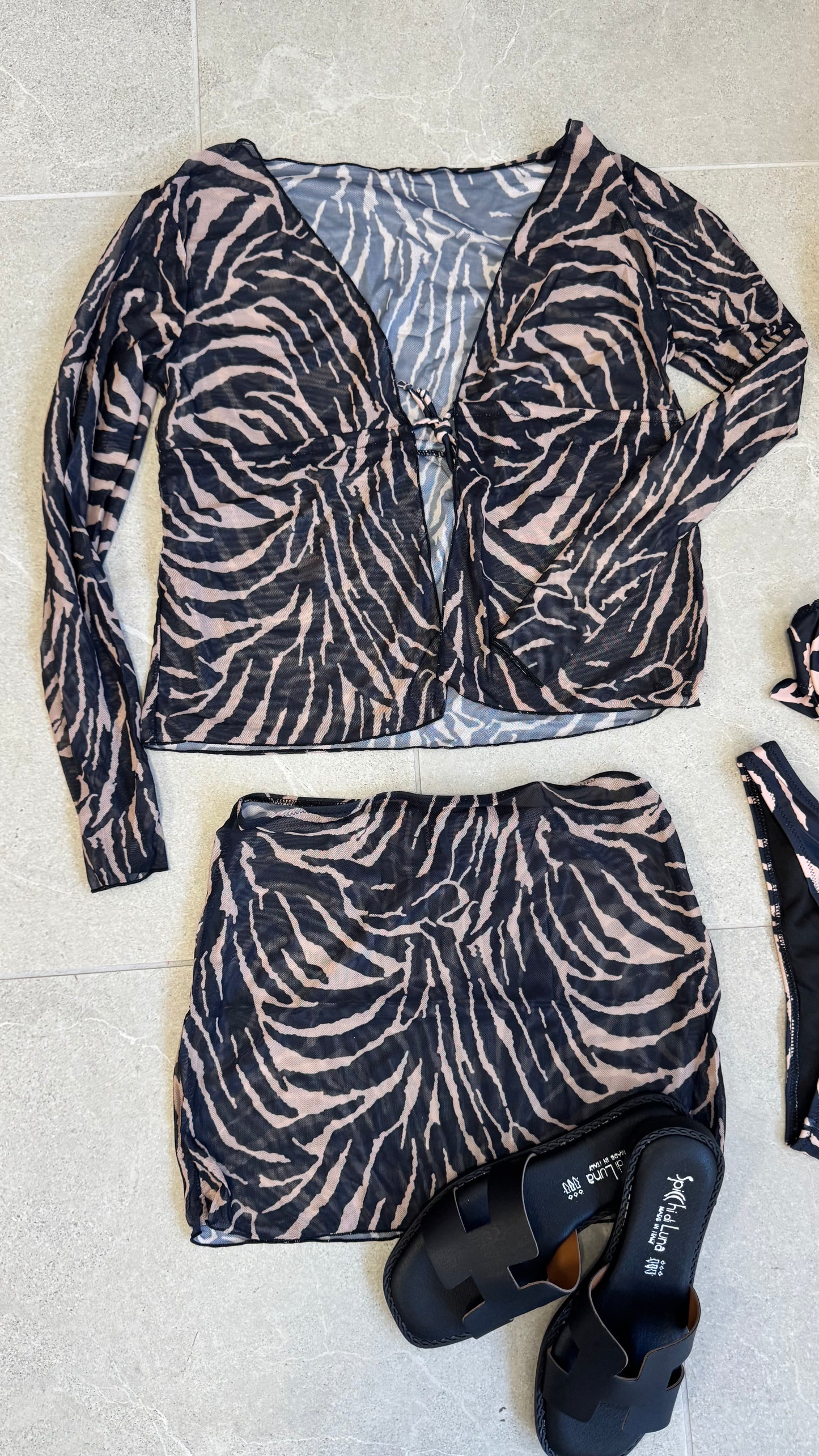BIKINI 4 PEZZI “ZEBRA”