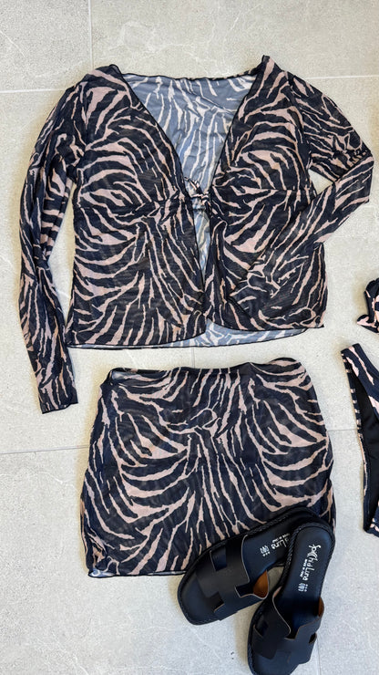 BIKINI 4 PEZZI “ZEBRA”