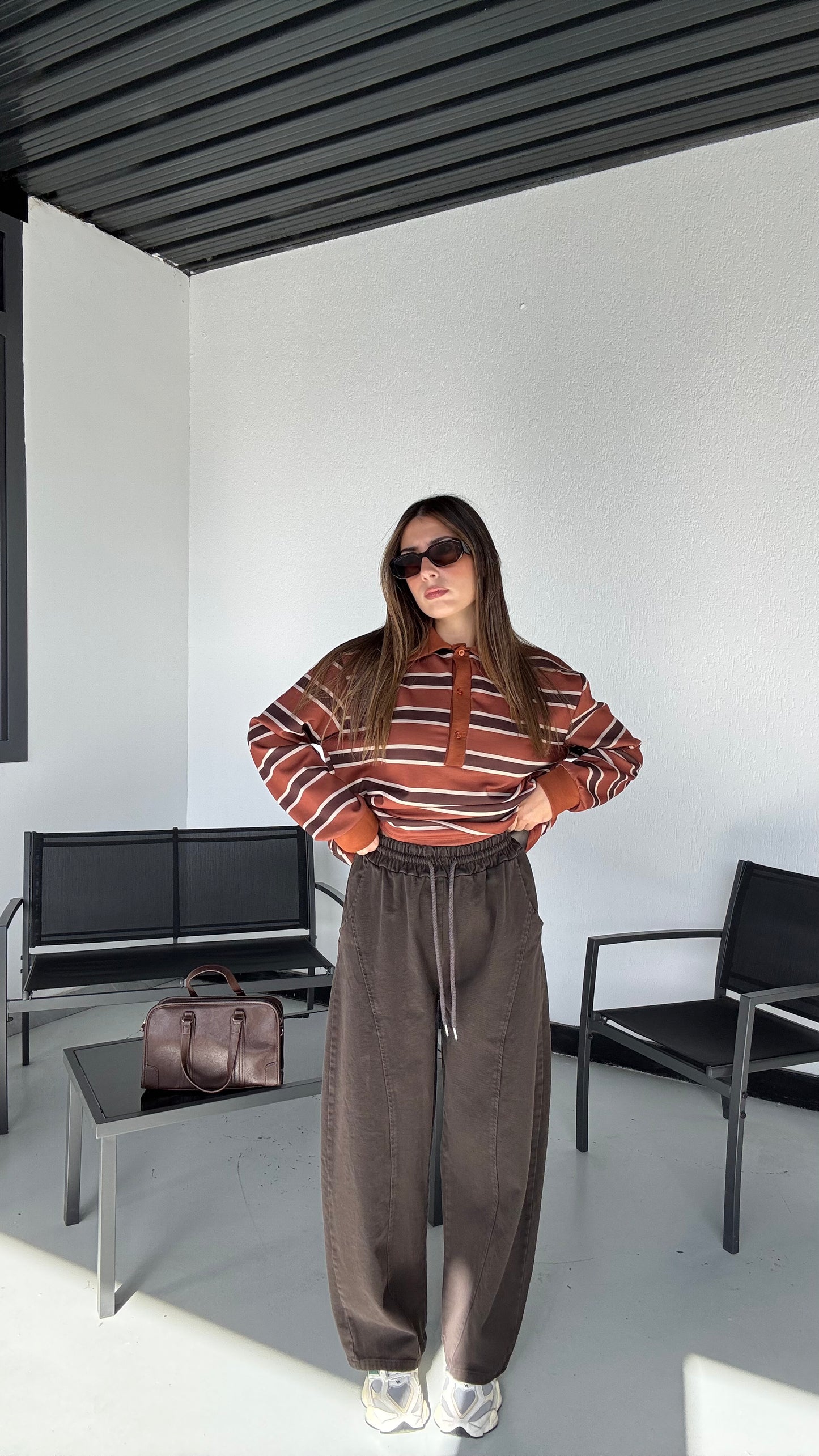 PANT BALLOON IN “JEANS “