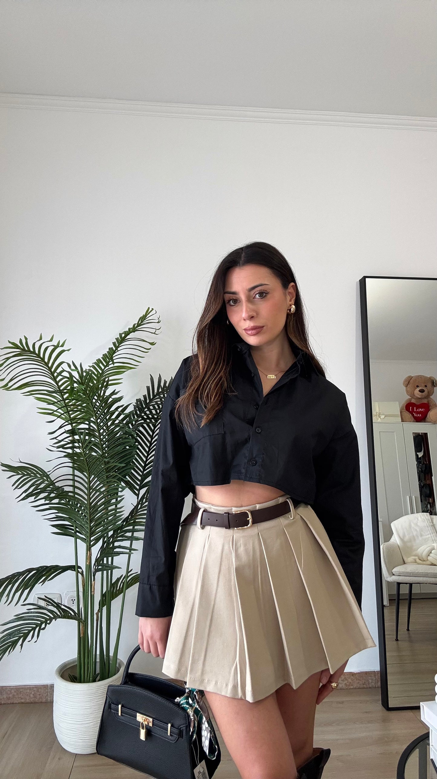 CAMICIA CROP