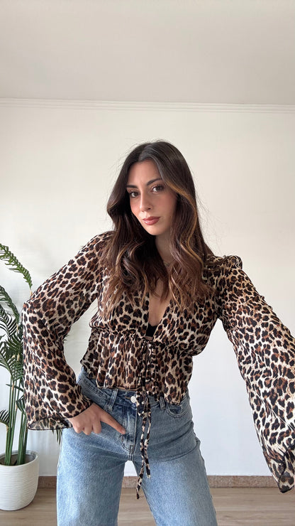 CAMICIA VELATA “LEO”