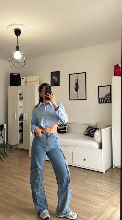 JEANS CARGO A593