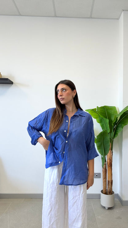 CAMICIA SEMI VELATA “SARAH”