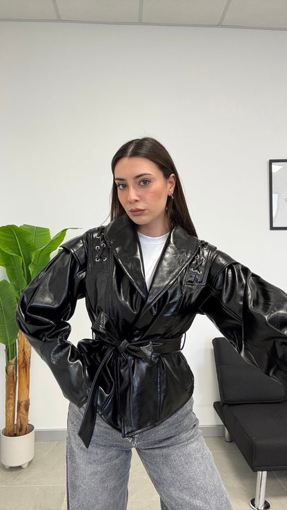 CHIODO IN ECOPPELLE “SHINY”