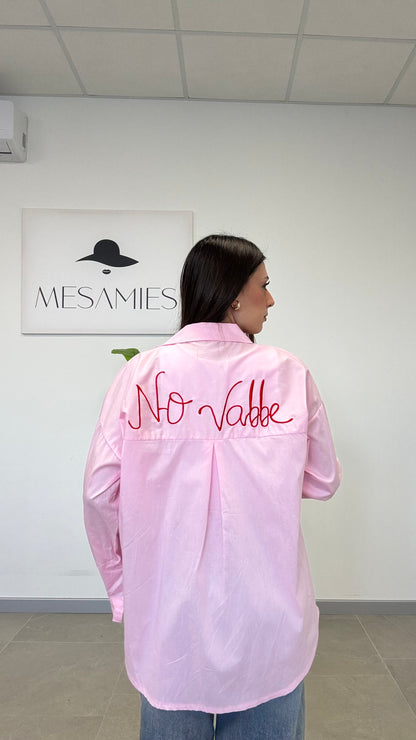 CAMICIA in COTONE “NO VABBE”