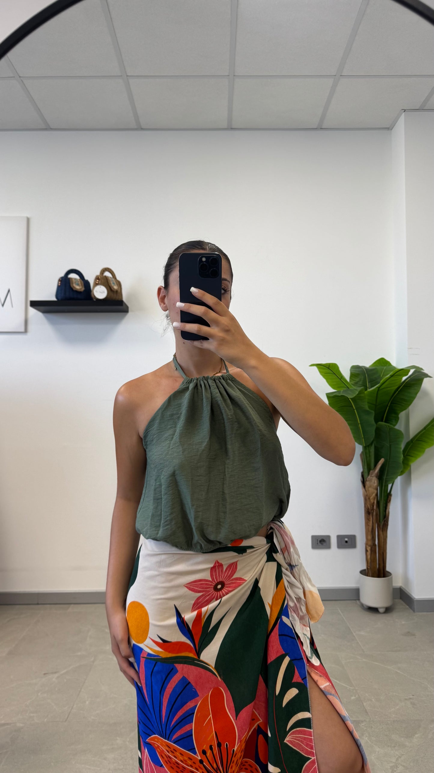 TOP IN VISCOSA “IBIZA”