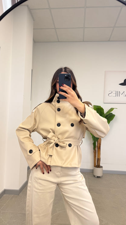 TRENCH ECOPELLE “MADAME”