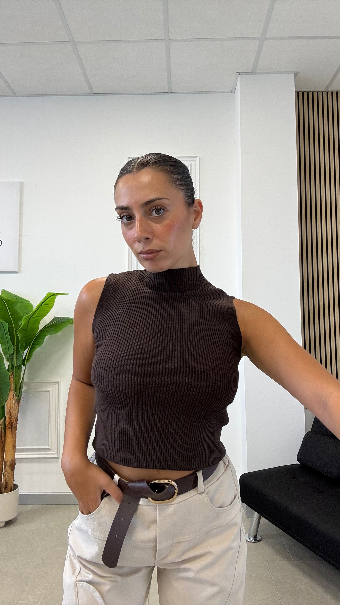 TOP IN MAGLIA “COSTINE”