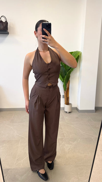 COORD GILET “GESSATO”