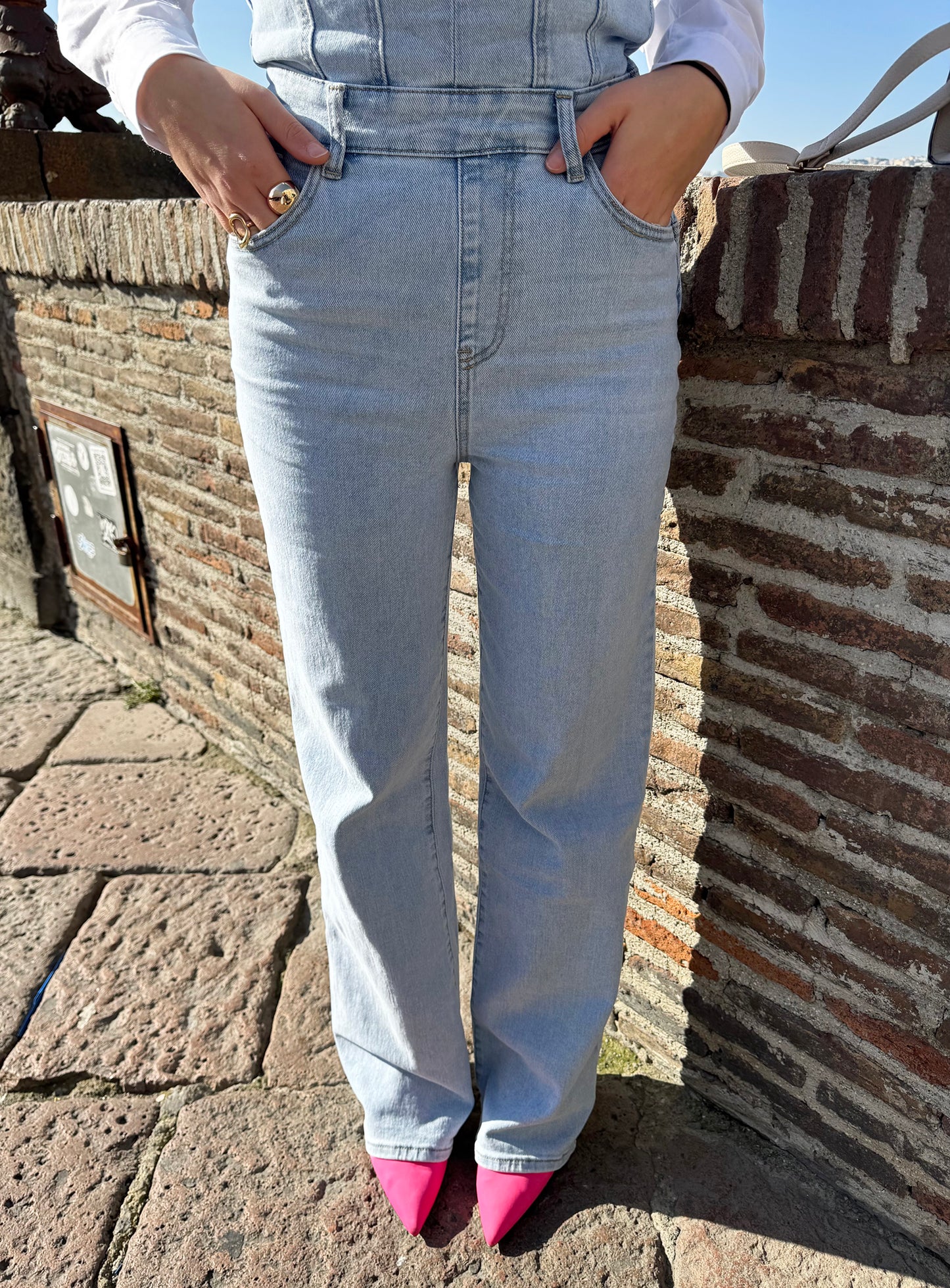 SALOPETTE JEANS 1012