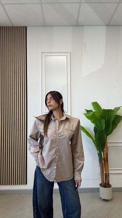 CAMICIA OVER IN 100% COTONE