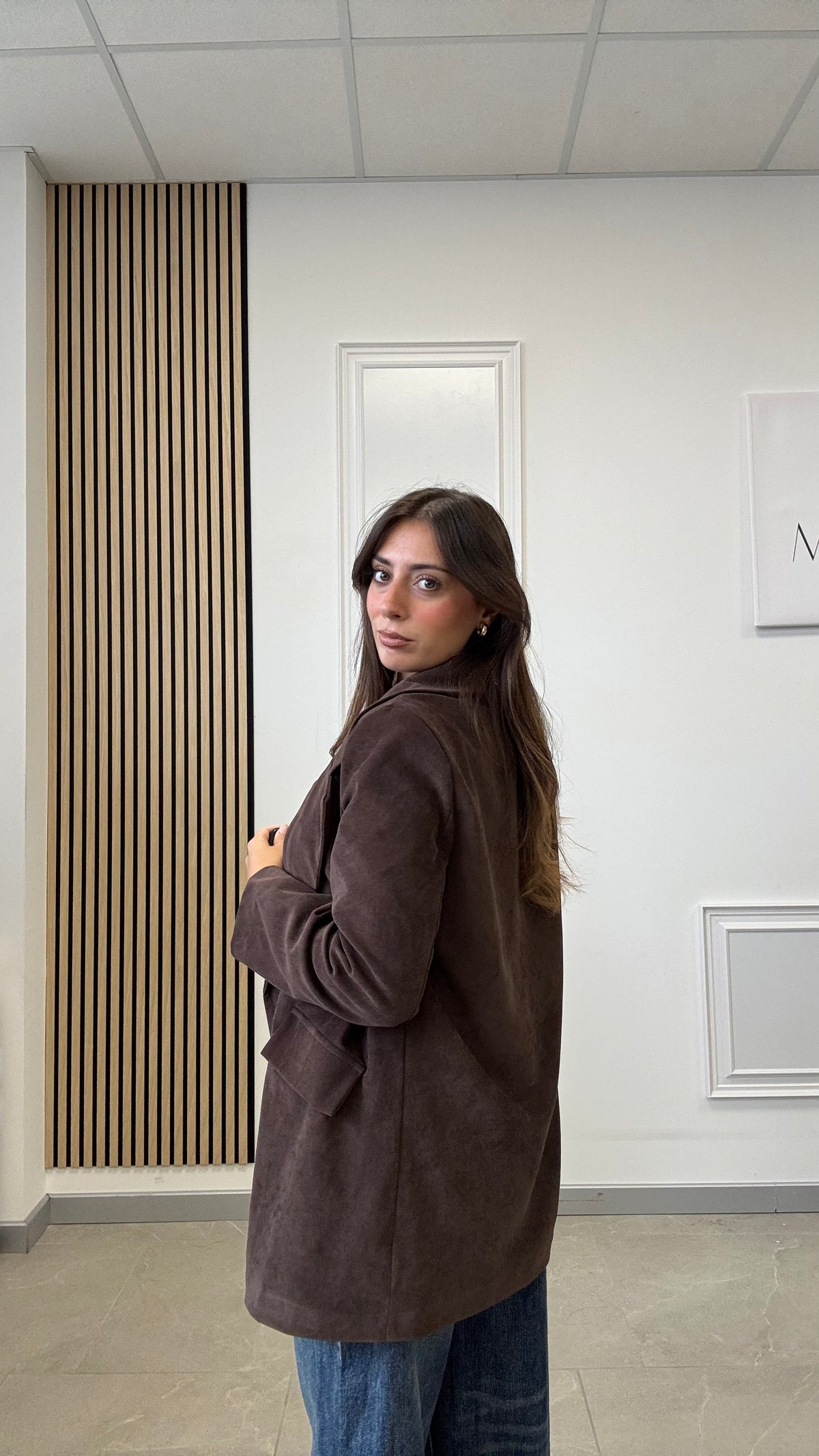 BLAZER in vellutino “MIRANDA”