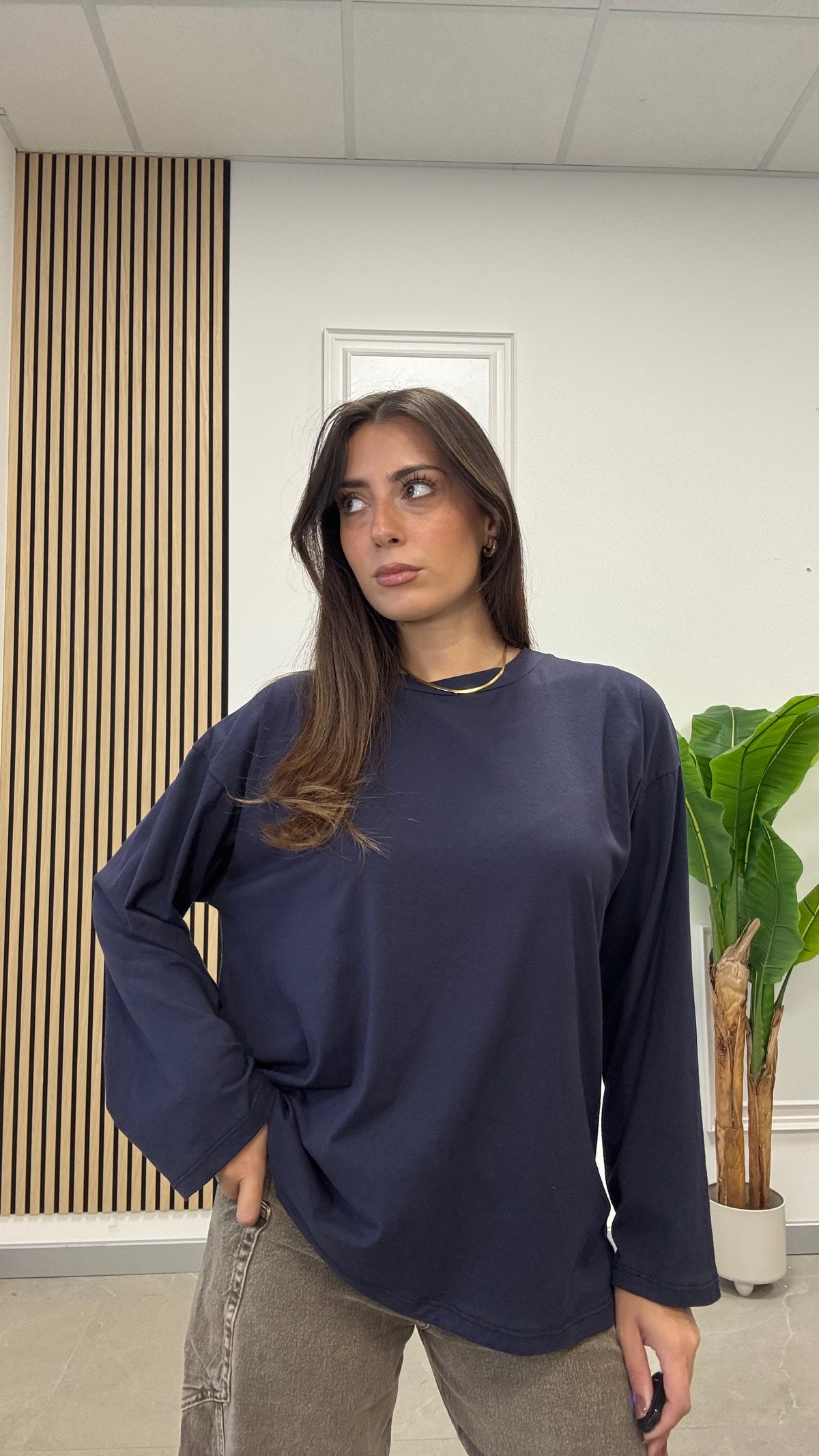 LONG SLEEVE 100% cotone