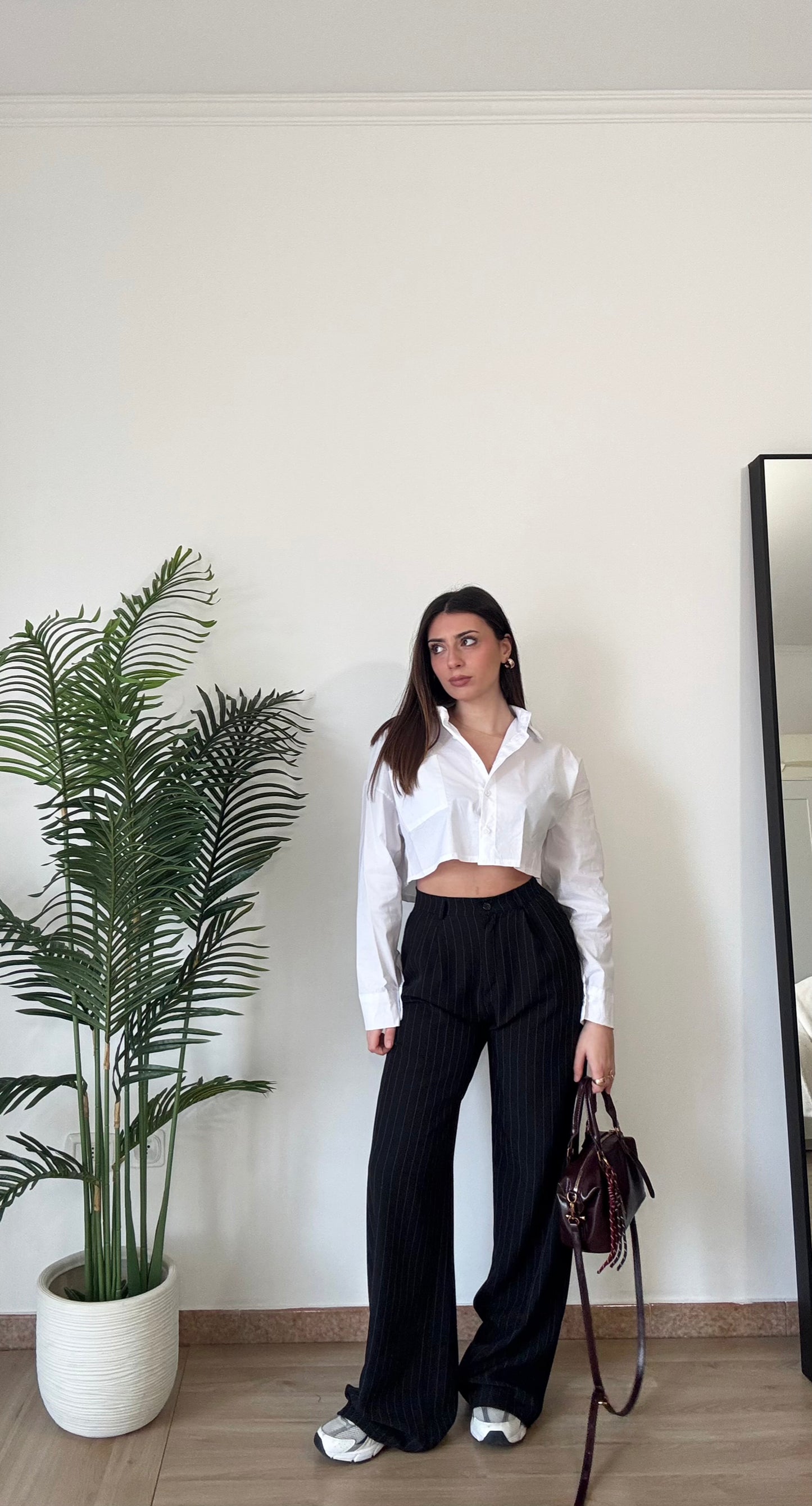 CAMICIA CROP
