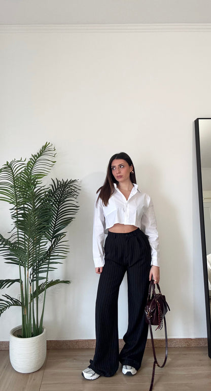 CAMICIA CROP