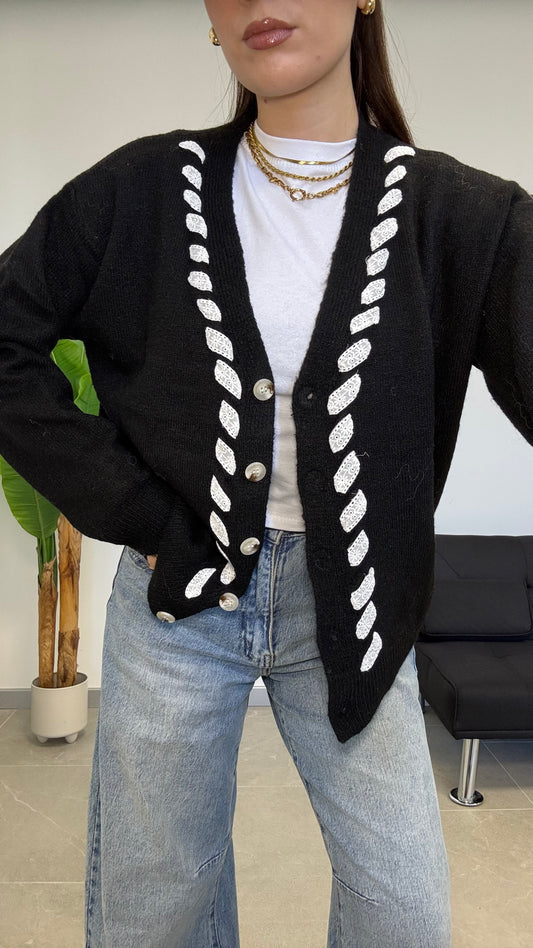 CARDIGAN “INTRECCIO”