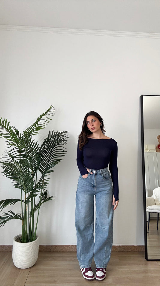 JEANS BALLOON CHIARO L919