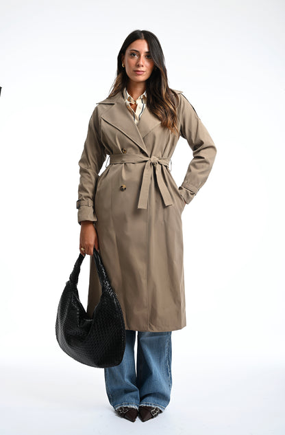 TRENCH IN “COTONE”