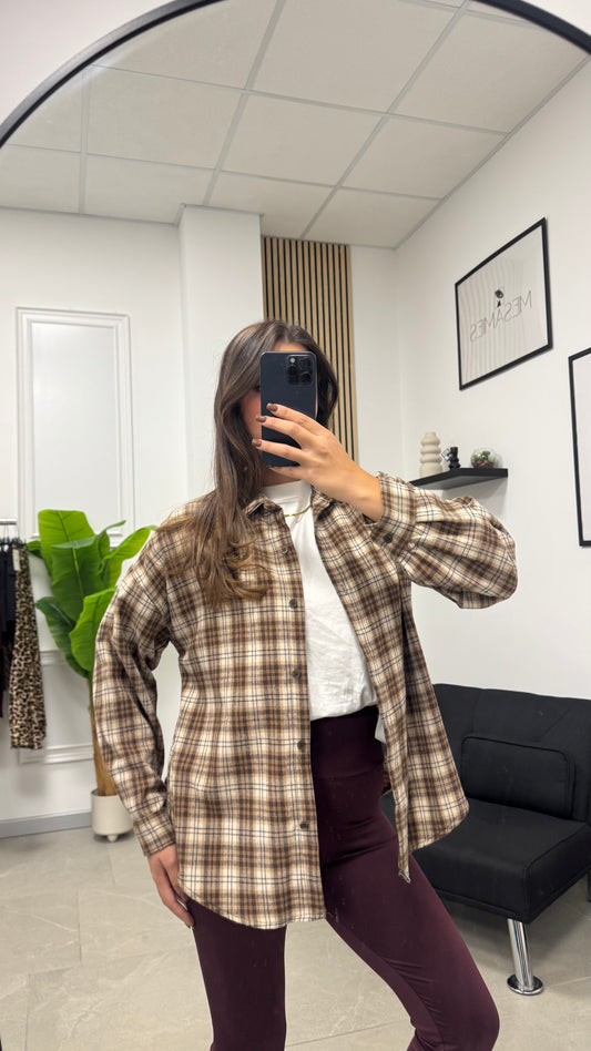 CAMICIA in flanella “SQUARE”