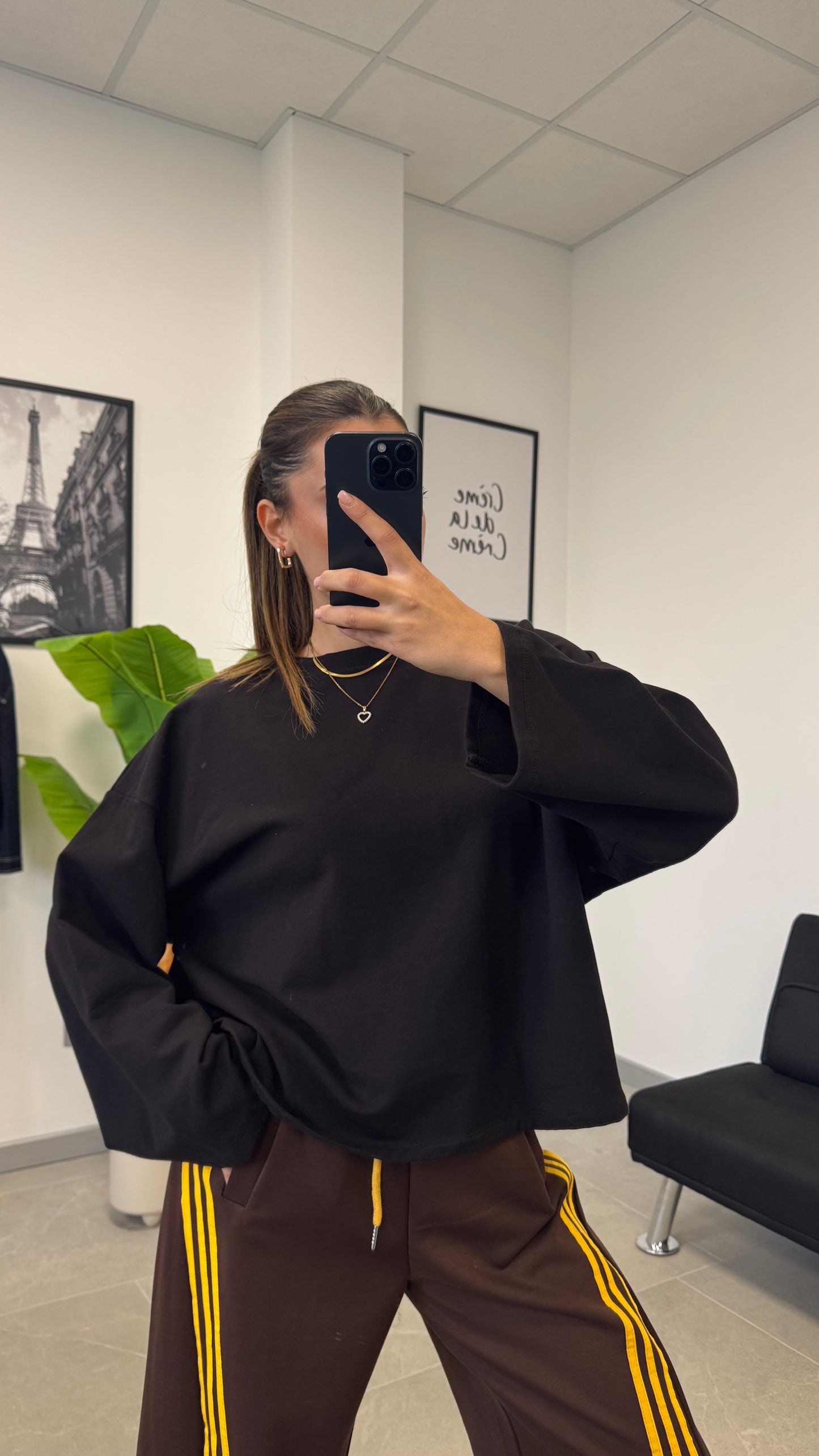 MAGLIA OVER BASIC “FELPATA”