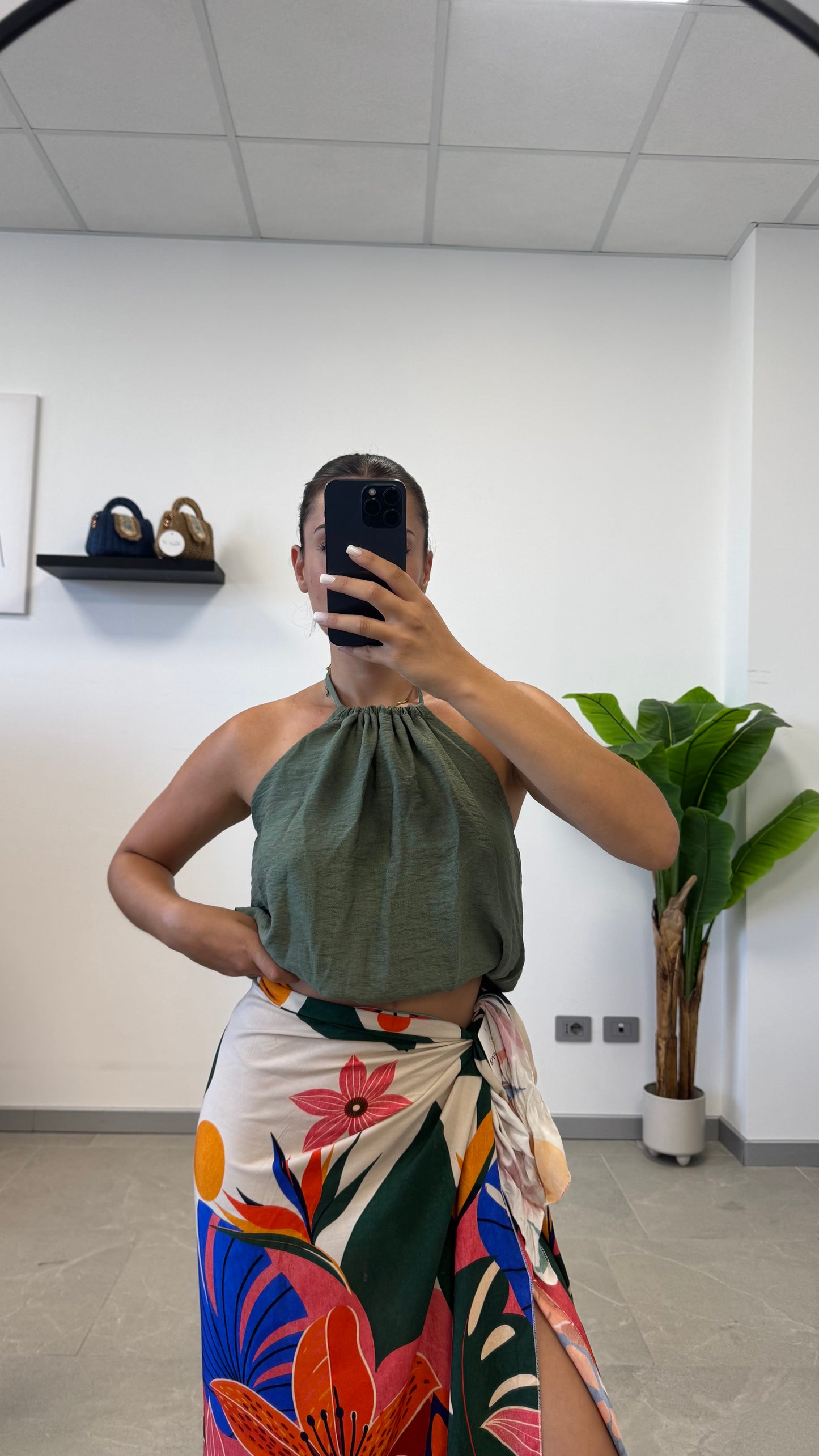 TOP IN VISCOSA “IBIZA”