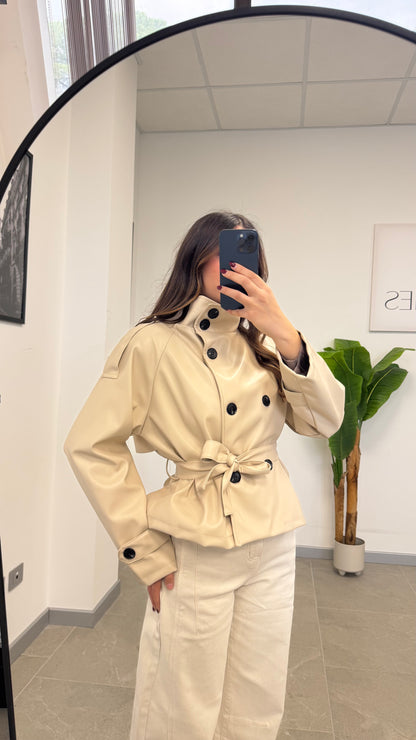 TRENCH ECOPELLE “MADAME”