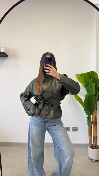 TRENCH ECOPELLE “MADAME”