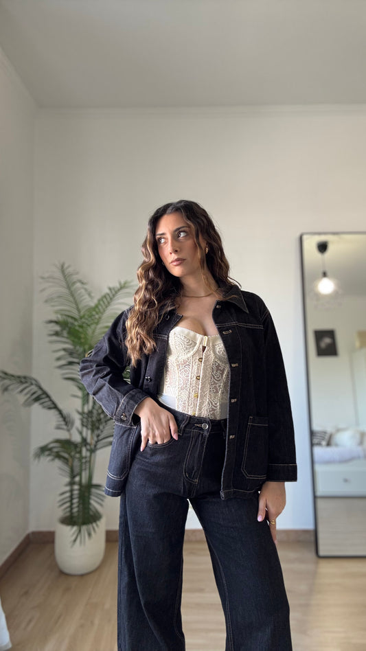 CAMICIA JEANS LAVAG ZERO